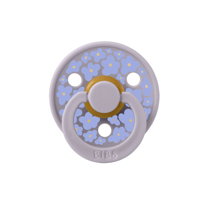 Bibs Πιπίλες Studio Colour Latex Pin No1 Jasmine - Fossil Grey Mix