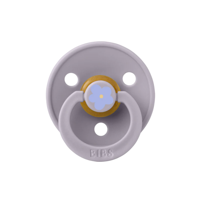 Bibs Πιπίλες Studio Colour Latex Pin No1 Jasmine - Fossil Grey Mix