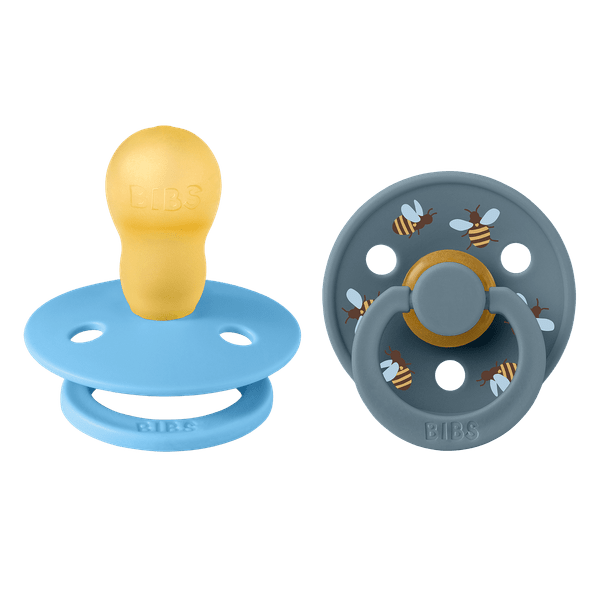 BIBS Studio Collection Σετ Πιπίλες 2τμχ – Bumblebee/Breeze Mix Στρόγγυλη No3 BIBS Studio Collection Σετ Πιπίλες 2τμχ – Bumblebee/Breeze Mix Στρόγγυλη No3