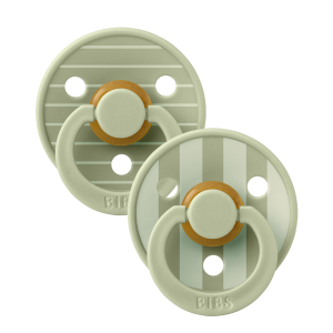 BIBS Studio Collection Σετ Πιπίλες 2τμχ Pin Sage Mix Στρόγγυλη No2 BIBS Studio Collection Σετ Πιπίλες 2τμχ Pin Sage Mix Στρόγγυλη No2