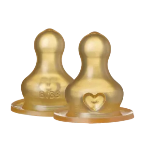 BIBS Θηλές Μπιμπερό 2τμχ Slow Flow