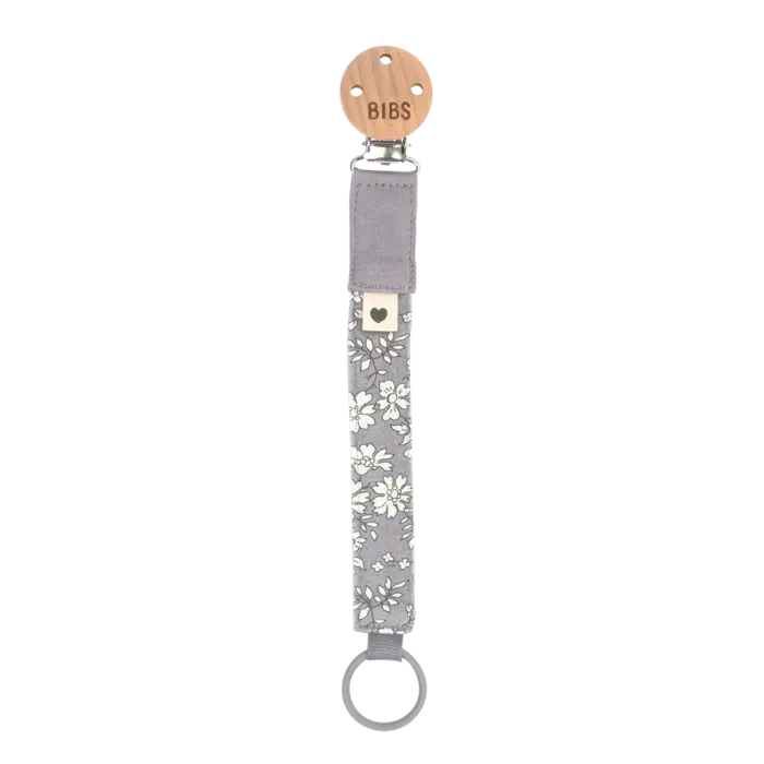 Bibs x Liberty Κλιπ Πιπίλας Fossil Grey
