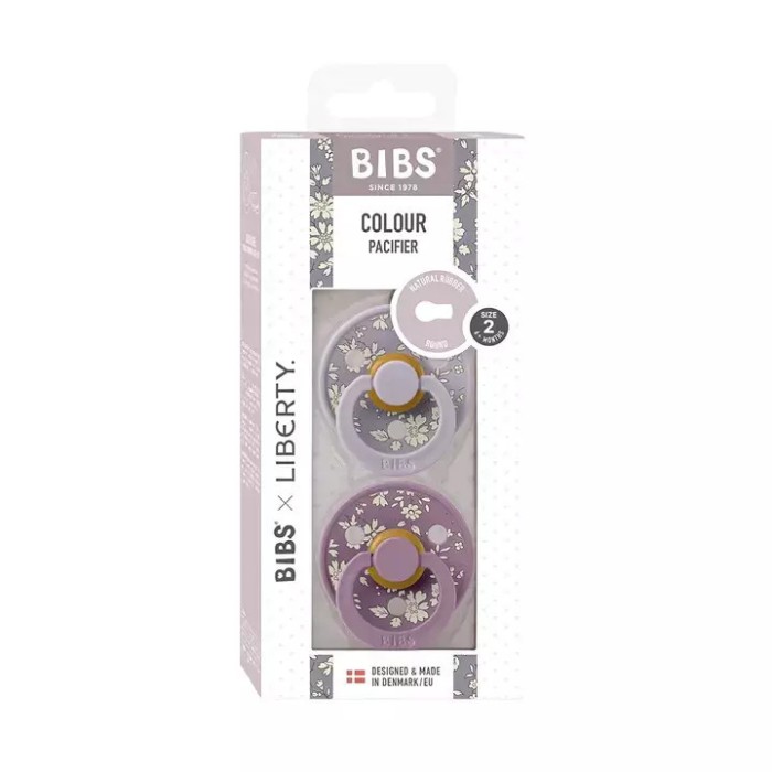 BIBS x Liberty Πιπίλες Colour Round Καουτσούκ 2τμχ Capel / Fossil Grey Mix No2 BIBS x Liberty Πιπίλες Colour Round Καουτσούκ 2τμχ Capel / Fossil Grey Mix No2