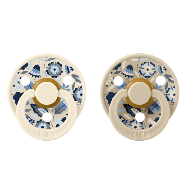BIBS x Liberty Πιπίλες Colour Round Καουτσούκ 2τμχ Bobo Ivory Mix No2 BIBS x Liberty Πιπίλες Colour Round Καουτσούκ 2τμχ Bobo Ivory Mix No2