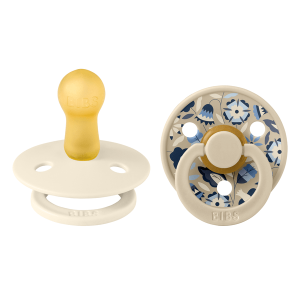 BIBS x Liberty Πιπίλες Colour Round Καουτσούκ 2τμχ Bobo Ivory Mix No2 BIBS x Liberty Πιπίλες Colour Round Καουτσούκ 2τμχ Bobo Ivory Mix No2