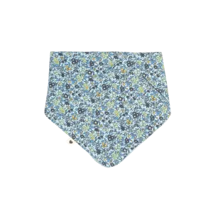 Bibs x Liberty Σαλιάρα Μπαντάνα Chamomile Lawn Baby Blue