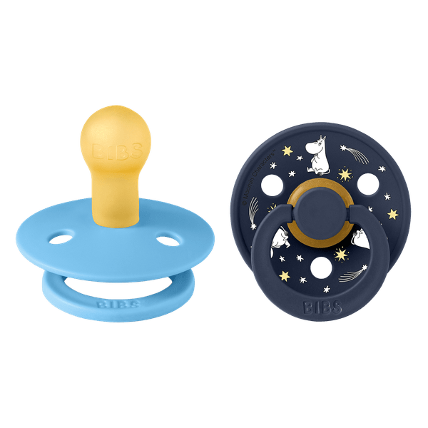 BIBS X Μoomins Colour Σετ Πιπίλες 2τμχ – Goodnight Breeze/Deep Space Mix Στρόγγυλη No1 BIBS X Μoomins Colour Σετ Πιπίλες 2τμχ – Goodnight Breeze/Deep Space Mix Στρόγγυλη No1