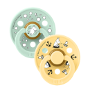 BIBS X Μoomins Colour Σετ Πιπίλες 2τμχ – Sailing Nordic Mint/Pale Butter Mix Στρόγγυλη No2 BIBS X Μoomins Colour Σετ Πιπίλες 2τμχ – Sailing Nordic Mint/Pale Butter Mix Στρόγγυλη No2