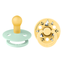 BIBS X Μoomins Colour Σετ Πιπίλες 2τμχ – Sailing Nordic Mint/Pale Butter Mix Στρόγγυλη No2 BIBS X Μoomins Colour Σετ Πιπίλες 2τμχ – Sailing Nordic Mint/Pale Butter Mix Στρόγγυλη No2