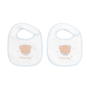 Σετ 2 Σαλιάρες Dream Big Μπλε Kikka Boo