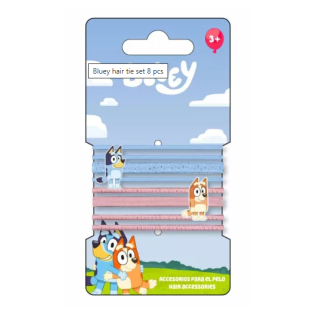Bluey Σετ Λαστιχάκια Μαλλιών 8τμχ Bluey Σετ Λαστιχάκια Μαλλιών 8τμχ