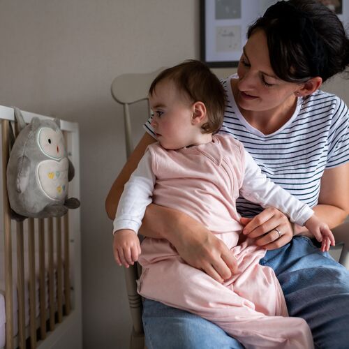 GroBag Υπνόσακος Φθινοπωρινός 1 tog (θερμοκρασίες 20-24°C)18-36 μηνών Blush