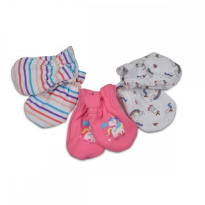 Βρεφικά Γαντάκια 3τμχ Baby Mittens Kay Ροζ Cangaroo Βρεφικά Γαντάκια 3τμχ Baby Mittens Kay Ροζ Cangaroo