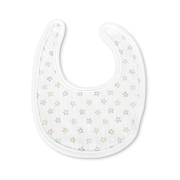 Βρεφικές Σαλιάρες Mε Velcro 2τμχ Newborn Natural Uni Lorelli 