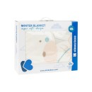 Βρεφική Βελουτέ Εξαιρετικά Απαλή Κουβέρτα Κούνιας 110/140 Polar Fisher Μέντα Kikka Boo