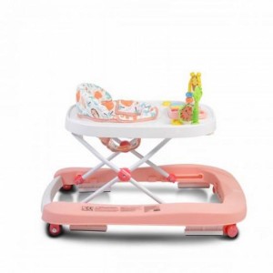 Βρεφική Περπατούρα  Zoo 2 σε 1 Pink Moni