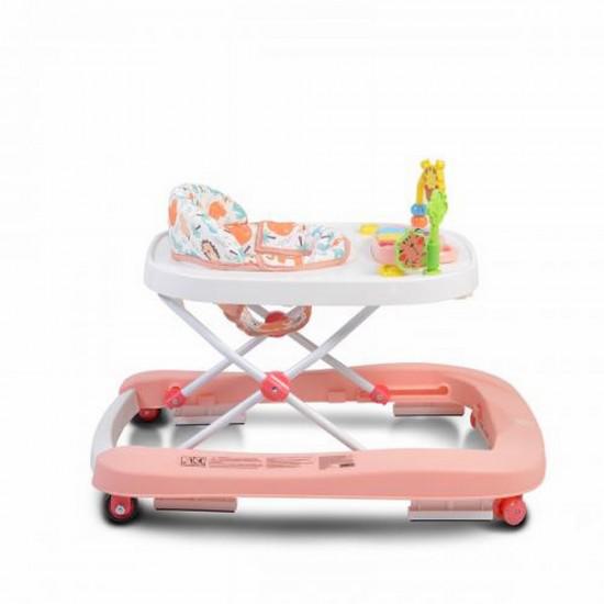 Βρεφική Περπατούρα Zoo 2 σε 1 Pink Moni Βρεφική Περπατούρα Zoo 2 σε 1 Pink Moni