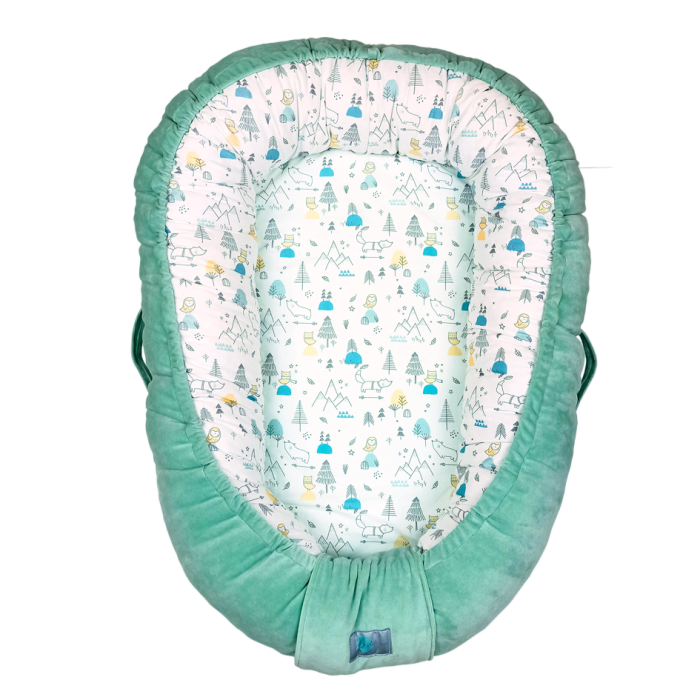 Βρεφική Φωλιά Nordic ο Αρκούδος Μέντα Baby Star Βρεφική Φωλιά Nordic ο Αρκούδος Μέντα Baby Star