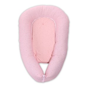 Βρεφική Φωλιά 3 Σε 1 Ροζ Φεγγάρια & Αστέρια Lorelli