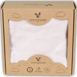 Βρεφική Κουβέρτα Γκρι 100/93cm Cangaroo