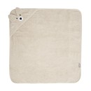 Βρεφική Πετσετούλα Μπάνιου 90x90cm Soft Beige Lorelli