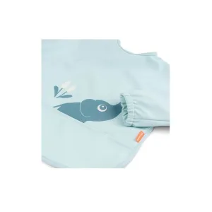 Βρεφική Σαλιάρα Με Μακρύ Μανίκι 6-18m Elphee Μπλε Done by Deer