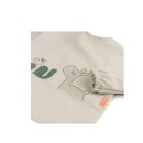 Βρεφική Σαλιάρα Με Μακρύ Μανίκι 6-18m Lalee Sand Done by Deer