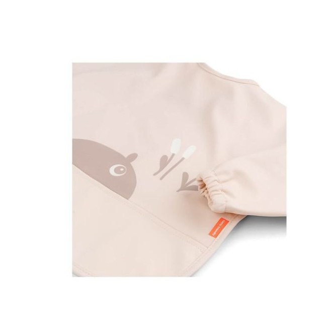 Βρεφική Σαλιάρα Με Μακρύ Μανίκι 6-18m Ozzo Powder Done by Deer