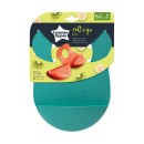 Βρεφική Σαλιάρα Σιλικόνης Roll N Go Πράσινο Tommee Tippee