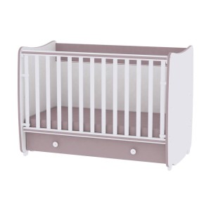 Βρεφικό Κρεβατάκι 2 Επιπέδων Dream New 60x120 Lorelli Cappuccino