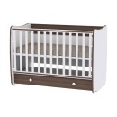 Βρεφικό Κρεβατάκι 2 Επιπέδων Dream New 60x120 Lorelli Cappuccino
