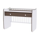 Βρεφικό Κρεβατάκι 2 Επιπέδων Dream New 60x120 Λευκό Lorelli