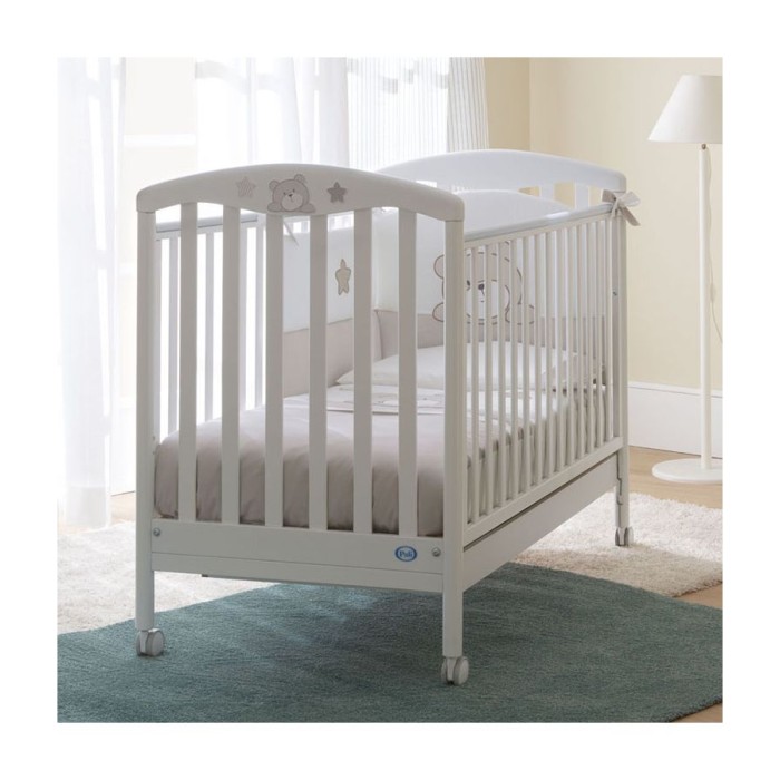 Βρεφικό κρεβατάκι PALI Teo Bianco