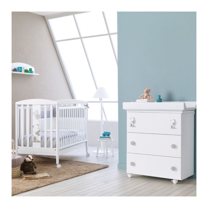 Βρεφικό Kρεβατάκι PALI Orsetto Bianco Βρεφικό Kρεβατάκι PALI Orsetto Bianco