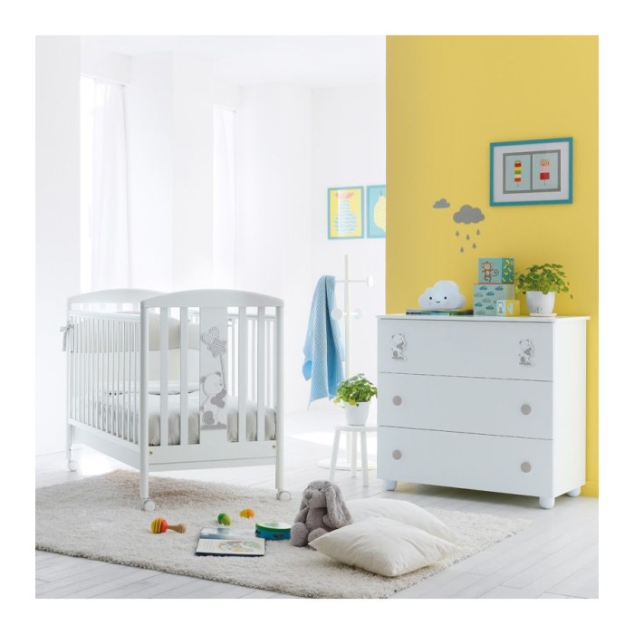 Βρεφικό Kρεβατάκι PALI Orsetto Bianco Βρεφικό Kρεβατάκι PALI Orsetto Bianco