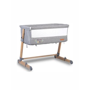 Βρεφικό Λίκνο Shared Love Grey Wood Print Cangaroo