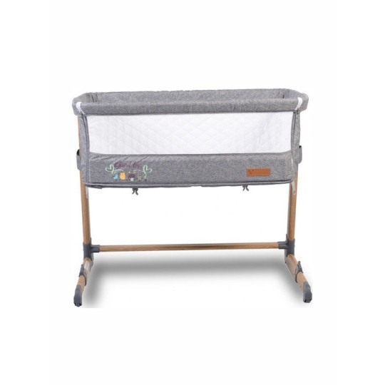 Βρεφικό Λίκνο Shared Love Grey Wood Print Cangaroo Βρεφικό Λίκνο Shared Love Grey Wood Print Cangaroo