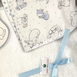 Bρεφικό Μπουρνούζι Κάπα Σιελ Figlio Bino Bρεφικό Μπουρνούζι Κάπα Σιελ Figlio Bino