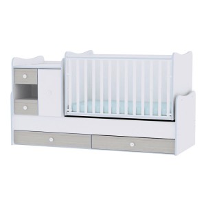 Βρεφικό Πολυμορφικό Κρεβατάκι Μετατρεπόμενο Lorelli MiniMAX Μπλε Elm