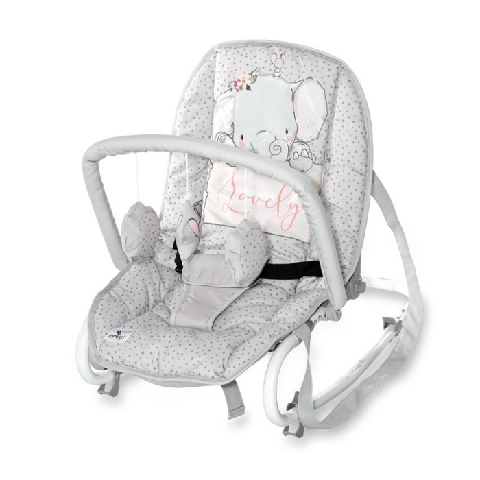 Βρεφικό Ρηλάξ Rocker Eliza Grey Elephant Lorelli