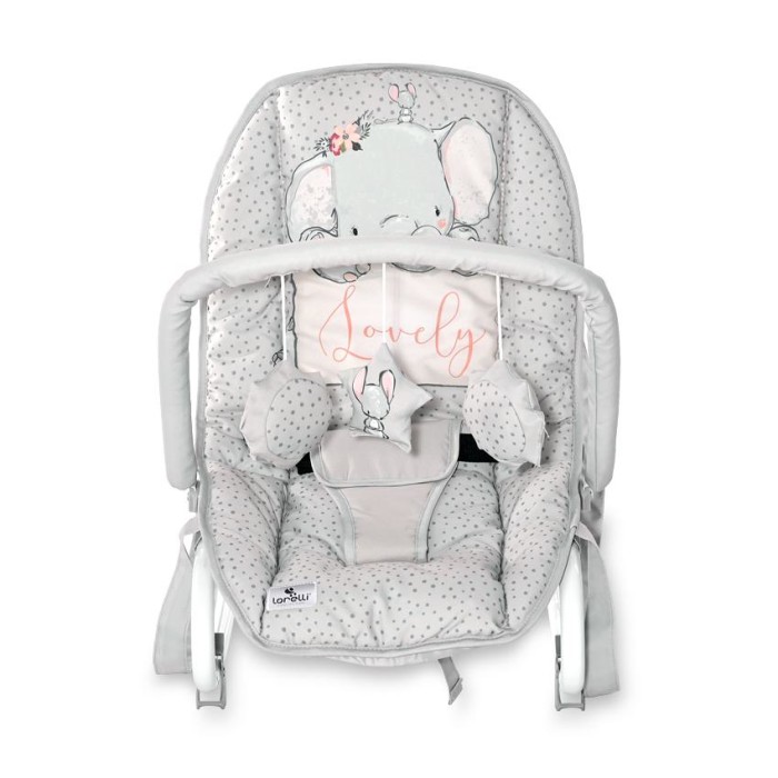 Βρεφικό Ρηλάξ Rocker Eliza Grey Elephant Lorelli