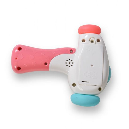 Βρεφικό Σφυρί με Μουσική Ροζ Moni