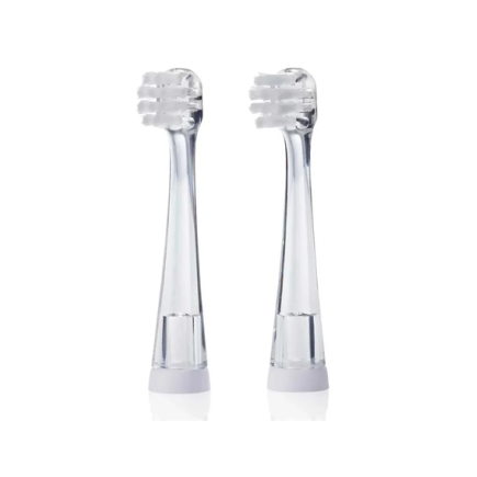 Brush Baby Ανταλλακτικές Κεφαλές Για Ηλεκτρική Οδοντόβουρτσα BabySonic 0-18 μηνών 2τμχ Brush Baby Ανταλλακτικές Κεφαλές Για Ηλεκτρική Οδοντόβουρτσα BabySonic 0-18 μηνών 2τμχ