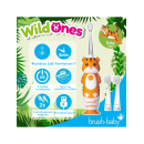 Brush Baby Επαναφορτιζόμενη Ηλεκτρική Οδοντόβουρτσα WildOnes 0-10 ετών Tiger Brush Baby Επαναφορτιζόμενη Ηλεκτρική Οδοντόβουρτσα WildOnes 0-10 ετών Tiger