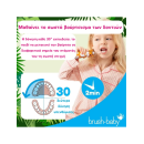 Brush Baby Επαναφορτιζόμενη Ηλεκτρική Οδοντόβουρτσα WildOnes 0-10 ετών Tiger Brush Baby Επαναφορτιζόμενη Ηλεκτρική Οδοντόβουρτσα WildOnes 0-10 ετών Tiger