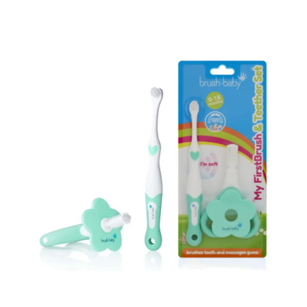 Brush Baby Σετ Βρεφικής Στοματικής Φροντίδας Brush Baby Σετ Βρεφικής Στοματικής Φροντίδας
