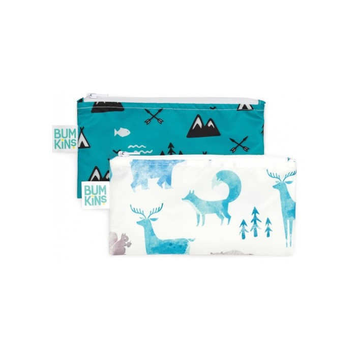 Bumkins Σετ Υφασμάτινα Τσαντάκια Φαγητού Bumkins Σετ Υφασμάτινα Τσαντάκια Φαγητού