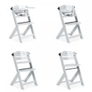 Cangaroo Ξύλινο Παιδικό Καρεκλάκι 2 Σε 1 Nuttle White Cangaroo Ξύλινο Παιδικό Καρεκλάκι 2 Σε 1 Nuttle White