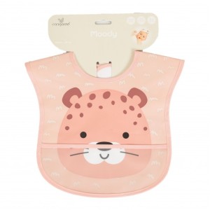 Cangaroo Αδιάβροχη Σαλιάρα Bib Moody Pink
