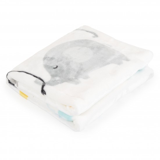 Cangaroo Βρεφική Κουβέρτα 110/140 Softy Wish Upon A Star White